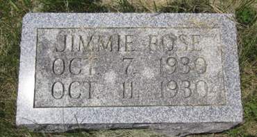 ROSE, JIMMIE - Allamakee County, Iowa | JIMMIE ROSE 