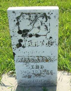 ROSS, MARY J. - Allamakee County, Iowa | MARY J. ROSS 