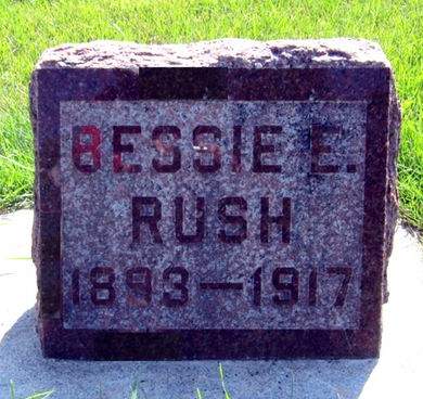 RUSH, BESSIE E. - Allamakee County, Iowa | BESSIE E. RUSH 