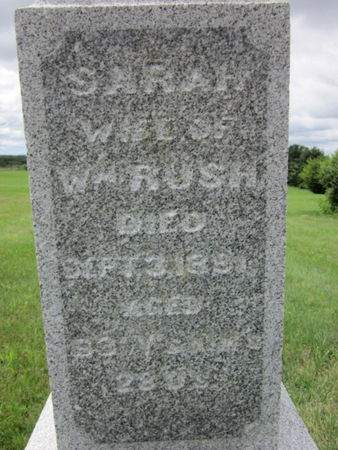 RUSH, SARAH - Allamakee County, Iowa | SARAH RUSH 