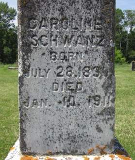 SCHWANZ, CAROLINE - Allamakee County, Iowa | CAROLINE SCHWANZ 
