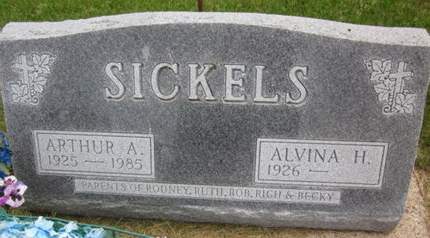 SICKELS, ARTHUR A. - Allamakee County, Iowa | ARTHUR A. SICKELS 