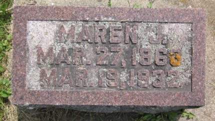 SORENSON, MAREN J. - Allamakee County, Iowa | MAREN J. SORENSON 