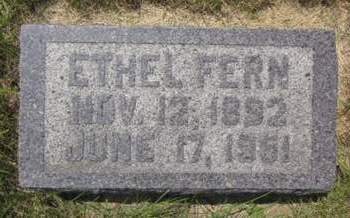 STAFFORD, ETHEL FERN - Allamakee County, Iowa | ETHEL FERN STAFFORD 