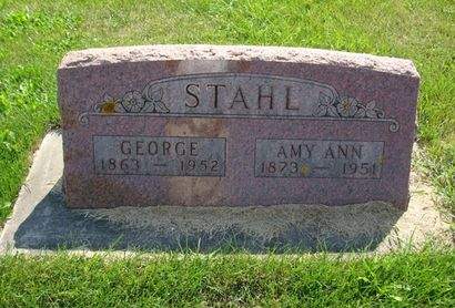 STAHL, GEORGE - Allamakee County, Iowa | GEORGE STAHL 