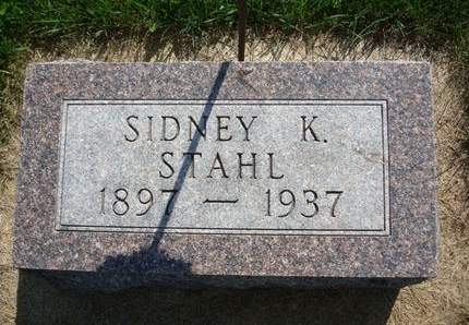 STAHL, SIDNEY K. - Allamakee County, Iowa | SIDNEY K. STAHL 
