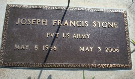 STONE, JOSEPH FRANCIS - Allamakee County, Iowa | JOSEPH FRANCIS STONE 