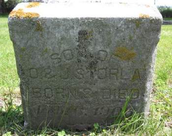 STORLA, INFANT SON - Allamakee County, Iowa | INFANT SON STORLA 