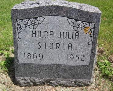 STORLA, HILDA JULIA - Allamakee County, Iowa | HILDA JULIA STORLA 