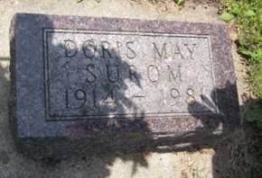 SUROM, DORIS MAY - Allamakee County, Iowa | DORIS MAY SUROM 
