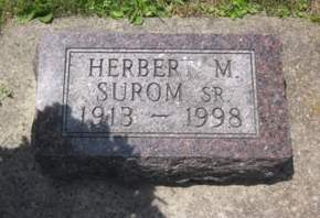 SUROM, HERBER M. SR - Allamakee County, Iowa | HERBER M. SR SUROM 