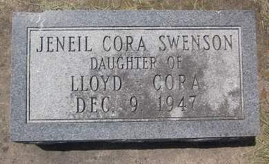 SWENSON, JENEIL CORA - Allamakee County, Iowa | JENEIL CORA SWENSON 