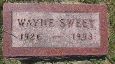 SWEET, WAYNE - Allamakee County, Iowa | WAYNE SWEET 