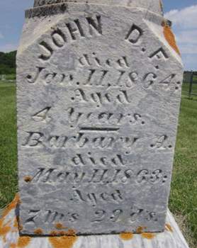 THOMAS, JOHN D. F. - Allamakee County, Iowa | JOHN D. F. THOMAS 