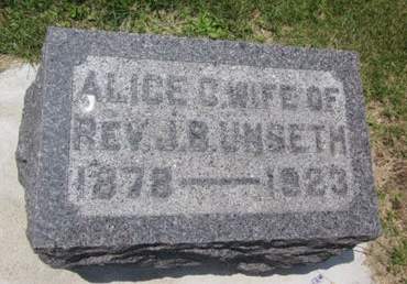 UNSETH, ALICE - Allamakee County, Iowa | ALICE UNSETH 