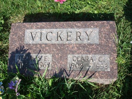 VICKERY, CLARA C. - Allamakee County, Iowa | CLARA C. VICKERY 