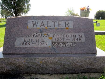 WALTER, FREEDOM - Allamakee County, Iowa | FREEDOM WALTER 