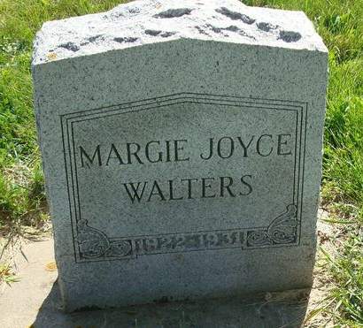 WALTERS, MARGIE JOYCE - Allamakee County, Iowa | MARGIE JOYCE WALTERS 