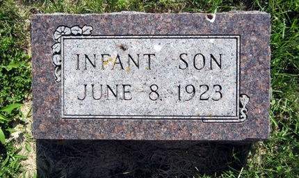 WEBSTER, INFANT SON - Allamakee County, Iowa | INFANT SON WEBSTER 