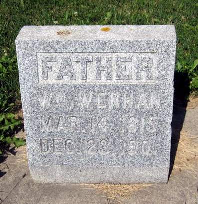 WERHAN, WILLIAM - Allamakee County, Iowa | WILLIAM WERHAN 