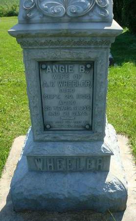 WHEELER, ANGIE B. - Allamakee County, Iowa | ANGIE B. WHEELER 