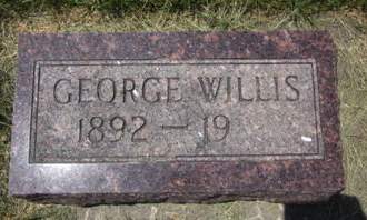 WILLIS, GEORGE - Allamakee County, Iowa | GEORGE WILLIS 