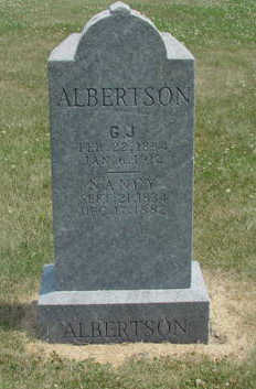 ALBERTSON, NANNY - Appanoose County, Iowa | NANNY ALBERTSON 