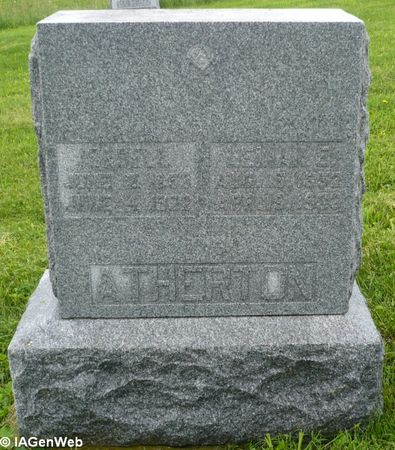 ATHERTON, LEMAN E. - Appanoose County, Iowa | LEMAN E. ATHERTON 