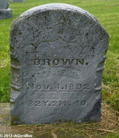 BROWN, SIDNER - Appanoose County, Iowa | SIDNER BROWN 