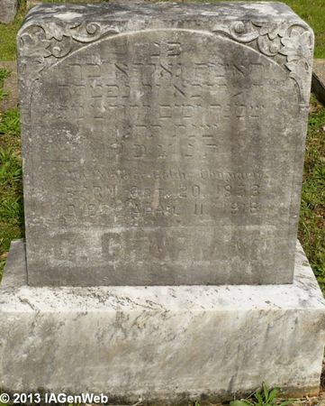 CHAPMAN, GOLDIE - Appanoose County, Iowa | GOLDIE CHAPMAN 