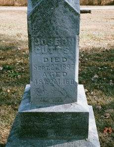CUTTS, JOSEPH - Appanoose County, Iowa | JOSEPH CUTTS 