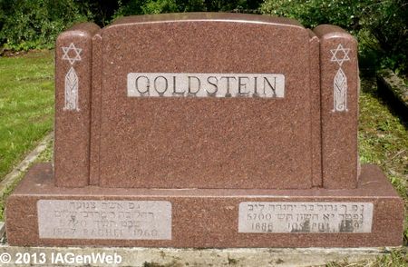 GOLDSTEIN, RACHEL - Appanoose County, Iowa | RACHEL GOLDSTEIN 