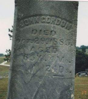 GORDON, JOHN - Appanoose County, Iowa | JOHN GORDON 