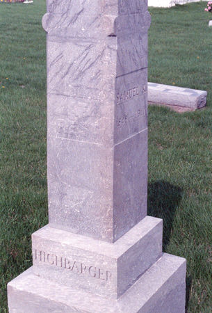 HIGHBARGER, SAMUEL K. - Appanoose County, Iowa | SAMUEL K. HIGHBARGER 