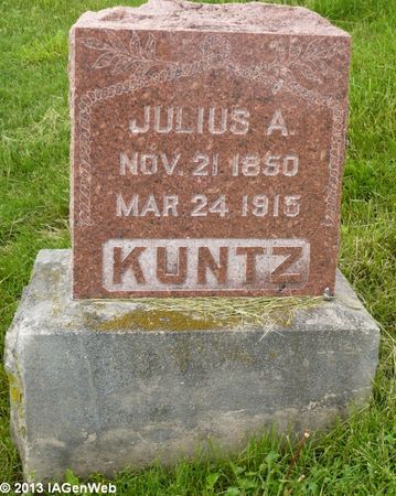 KUNTZ, JULIUS A. - Appanoose County, Iowa | JULIUS A. KUNTZ 