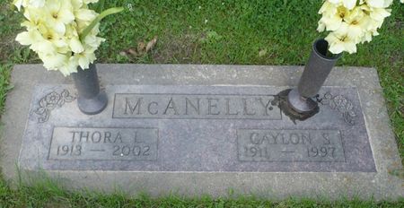 MCANELLY, THORA L - Appanoose County, Iowa | THORA L MCANELLY 