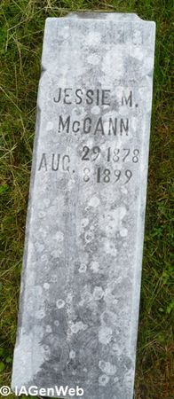 MCCANN, JESSIE M. - Appanoose County, Iowa | JESSIE M. MCCANN 