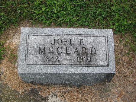 MCCLARD, JOEL F. - Appanoose County, Iowa | JOEL F. MCCLARD 