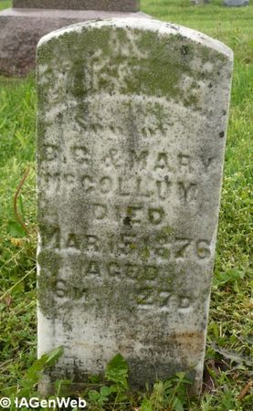 MCCOLLUM, JOHN H. - Appanoose County, Iowa | JOHN H. MCCOLLUM 