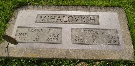 MIHALOVICH, DORA E. - Appanoose County, Iowa | DORA E. MIHALOVICH 