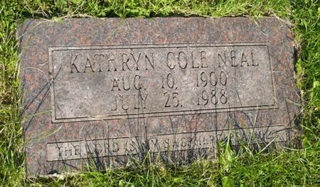NEAL, KATHRYN - Appanoose County, Iowa | KATHRYN NEAL 
