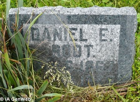 ROOT, DANIEL E. - Appanoose County, Iowa | DANIEL E. ROOT 
