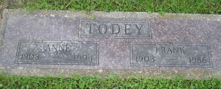 TODEY, ANNE - Appanoose County, Iowa | ANNE TODEY 