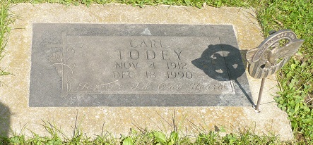 TODEY, CARL - Appanoose County, Iowa | CARL TODEY 