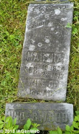 UNDERWOOD, MARTHA - Appanoose County, Iowa | MARTHA UNDERWOOD 