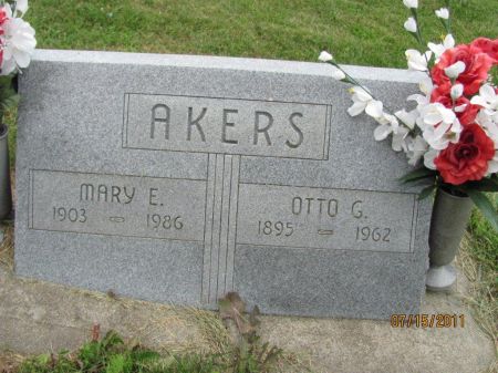 LUDWIG AKERS, MARY E. - Audubon County, Iowa | MARY E. LUDWIG AKERS 