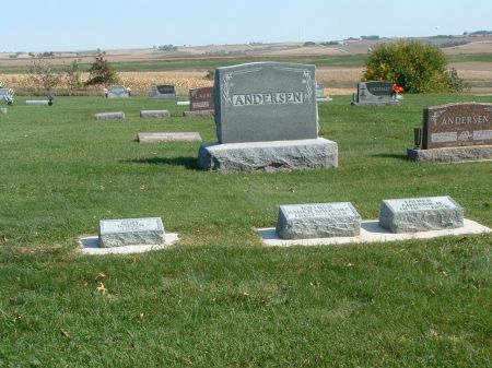 ANDERSEN, FAMILY MONUMENT - Audubon County, Iowa | FAMILY MONUMENT ANDERSEN 