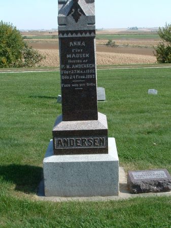 MADSEN ANDERSEN, ANNA - Audubon County, Iowa | ANNA MADSEN ANDERSEN 