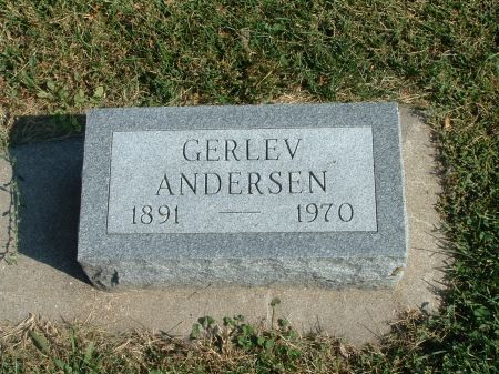 ANDERSEN, GERLEV - Audubon County, Iowa | GERLEV ANDERSEN 