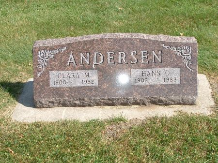 ANDERSEN, CLARA M. - Audubon County, Iowa | CLARA M. ANDERSEN 